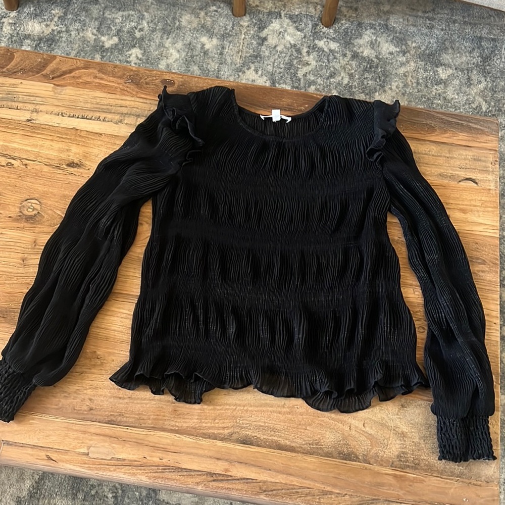 Steve Madden sheer long sleeve